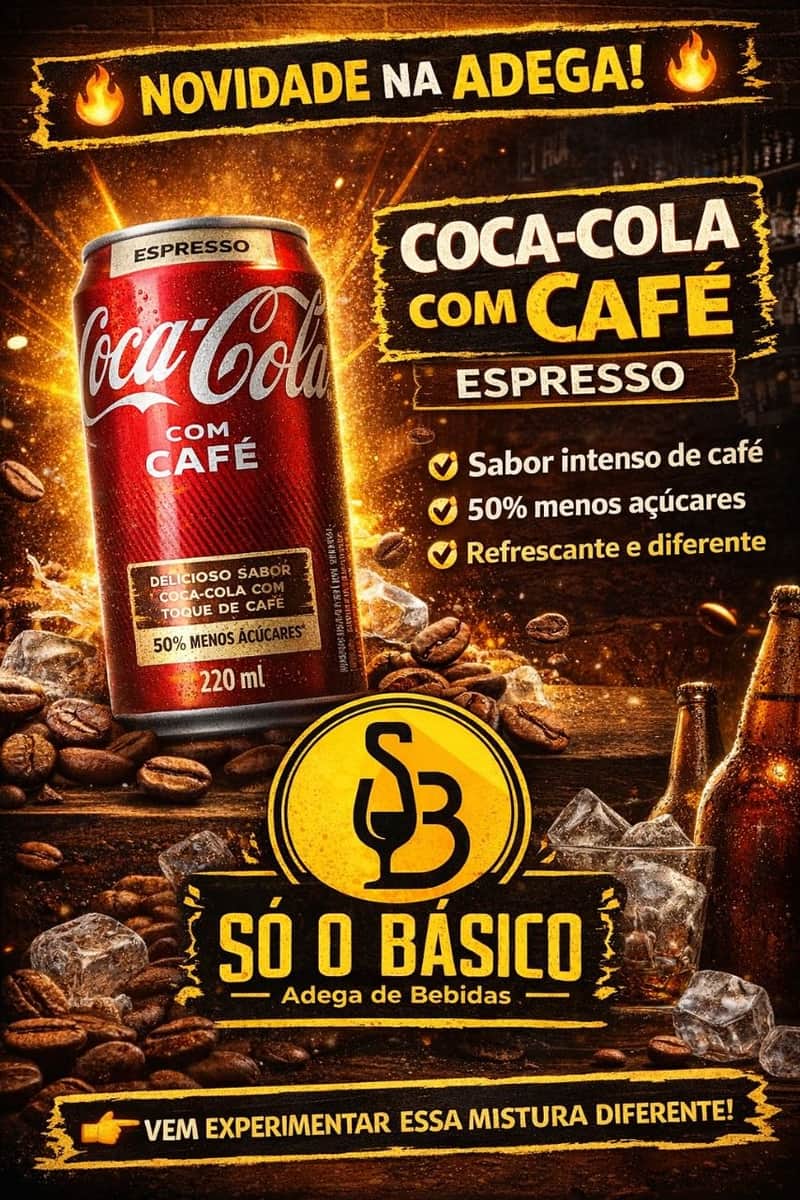 Coca-Cola com café espresso